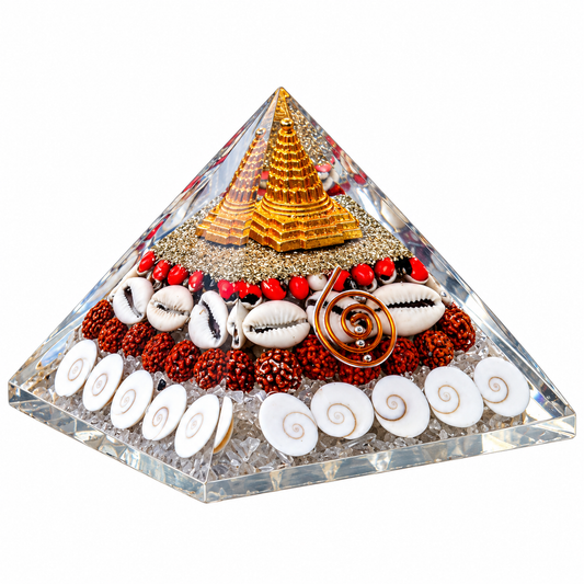 Shree Yantra Gomati Chakra Pyramid – Wealth & Vastu