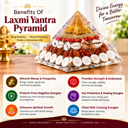 Shree Yantra Gomati Chakra Pyramid – Wealth & Vastu